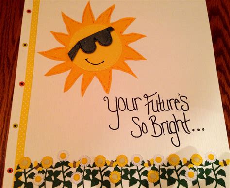 I believe you'll bag this job because you have what it takes. " Your future's so bright..." A card for our student ...
