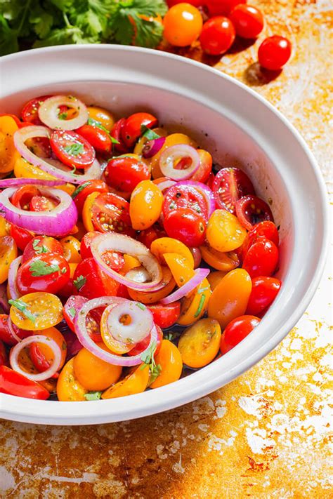 Balsamic Tomato And Onion Salad Cooking Maniac