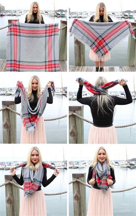 9 Brilliant And Stylish Way To Wear A Scarf These Season All For