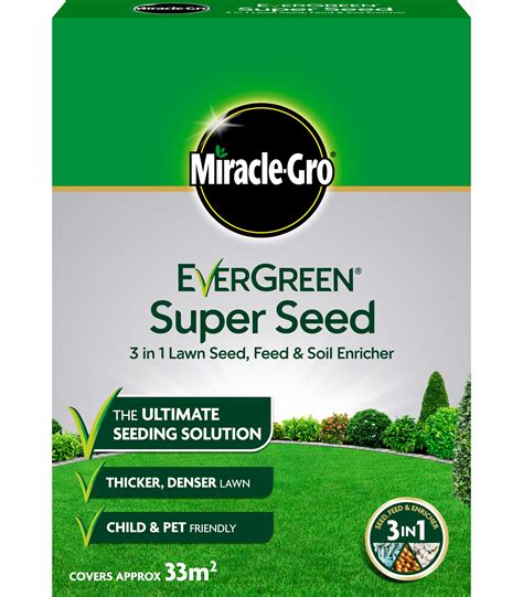 Scotts canada limited launched the first edition of the new gro for good program on january 16, 2019. Miracle-Gro Evergreen Superseed 1kg | Lawn Seed |Lawncare ...