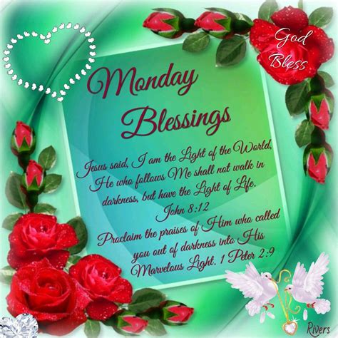 Monday blessings | Monday blessings, Blessed, Morning blessings