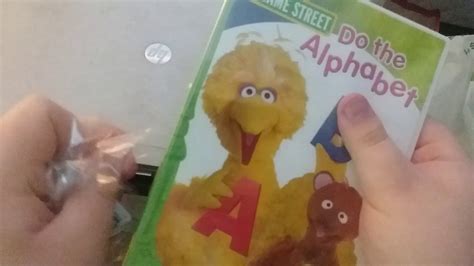 Sesame Street Do The Alphabet DVD Unboxing YouTube