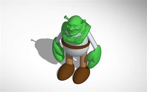 3d Design Shrek Tinkercad