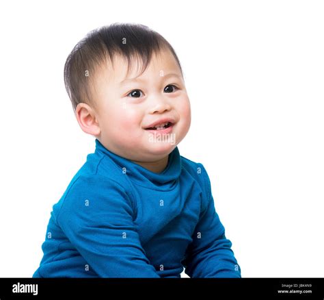 Happy Baby Boy Stock Photo Alamy