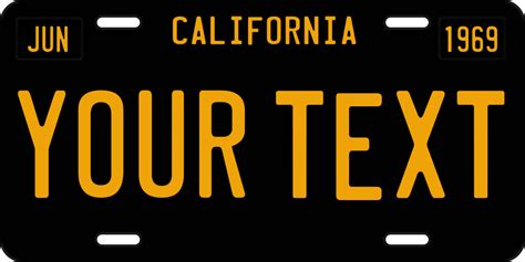 California License Plate Png Free Logo Image