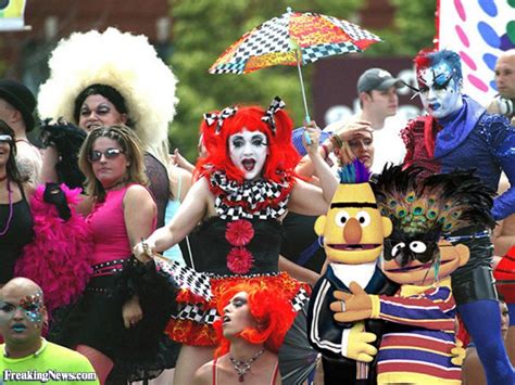 Sesame Street Is Gay Girls Wild Party