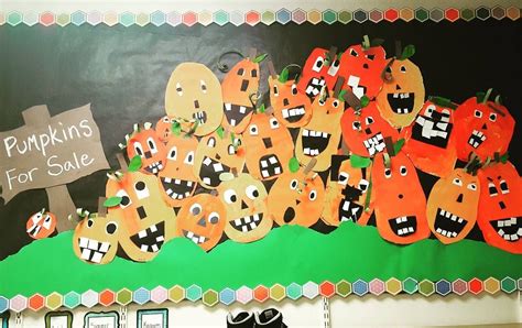Silly Pumpkin Faces 1stgrade Halloween Art Lessons Halloween Arts