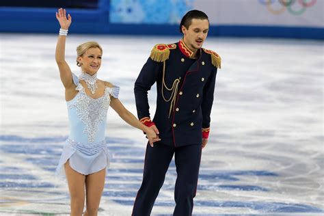 russian figure skating pair wins second olympic gold