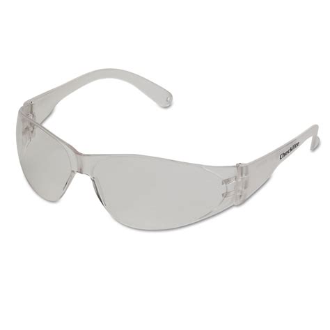 crews checklite scratch resistant safety glasses clear lens supplytime