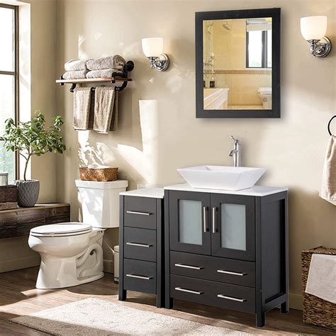 Vanity Art 36 Inch Single Sink Bathroom Vanity Combo Set ...