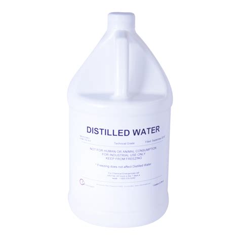 Distilled water is a type of purified water. Distilled Water- 1 Gallon - CQ Concepts