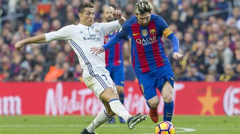 Movement And Shots Of Cristiano And Messi During El Clásico