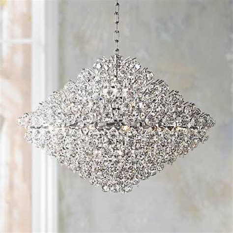 Vienna Full Spectrum Essa Wide Crystal Pendant Chandelier