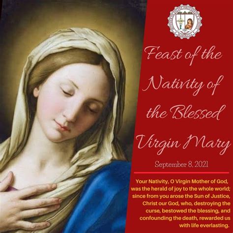 Feast Of The Nativity Of The Blessed Virgin Mary