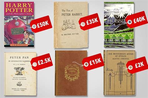 The 20 Most Valuable Books That Could Make You A Fortune Revealed The Scottish Sun The