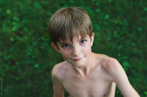 Little Boy Portrait By Stocksy Contributor Ali Deck Stocksy