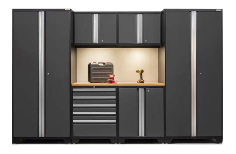 My $40000 dream garage pt. NewAge Pro 3.0 series 7 piece garage cabinet set | Garage ...