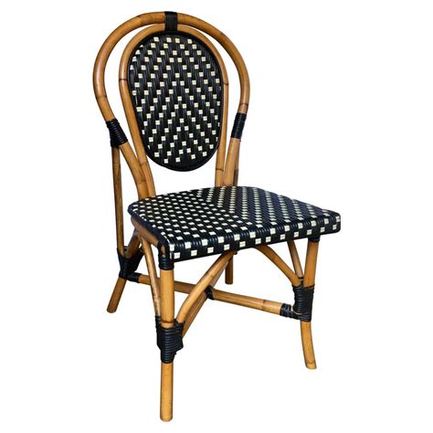 French Style Parisian Cafe Bistro Rattan Dining Chair At 1stdibs