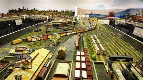 Large Private Model Railroad Layout In Ho Scale 4k Uhd Youtube