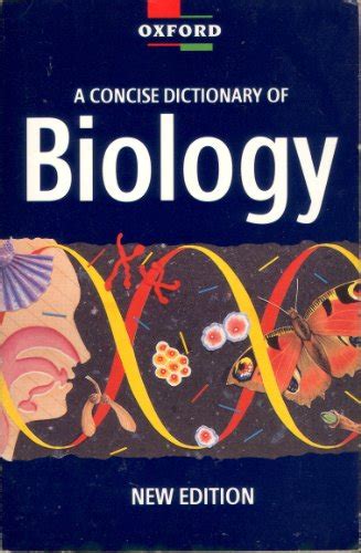 9780192861092 A Concise Dictionary Of Biology Oxford Paperback