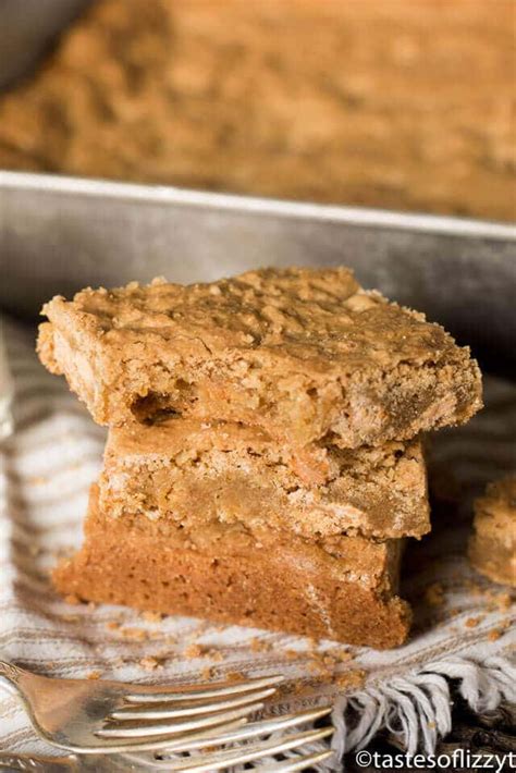 Butterscotch Cookie Bars Chewy Cookie Bar Recipe With Butterscotch Chips