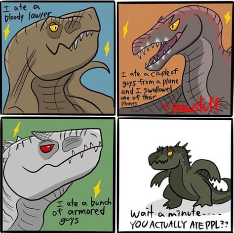 Giganotosaurus Didnt Eat Nobody Jurassic Park Know Your Meme