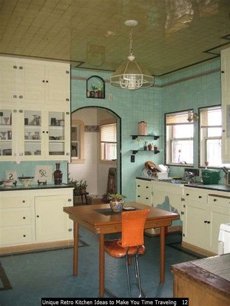 Retro Inspired Kitchen Design Ideas For A Vintage Home Makeover 25