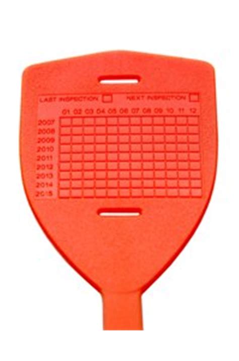For samples of our range of height safety tags and labels, please complete the form. Periodic Inspection Tags, 9 Different Colours Available ...