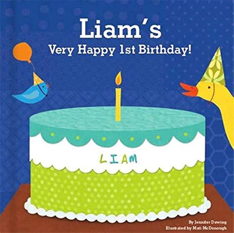 Personalized First Birthday Book