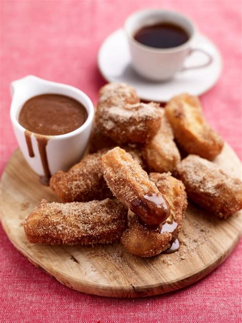Chocolate Peanut Butter Sauce With Churros Claire Justine