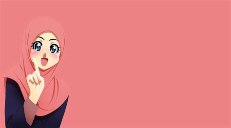 Top Anime Hijab Wallpaper Full Hd K Free To Use