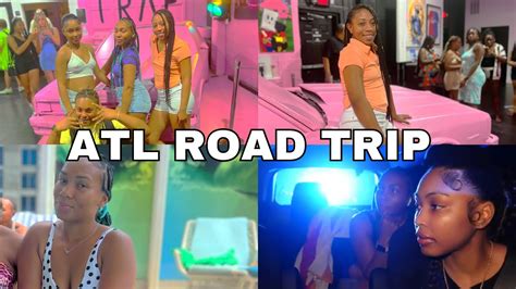 Travel Vlog With Besties To Atlanta The Ultimate Girls Road Trip Youtube