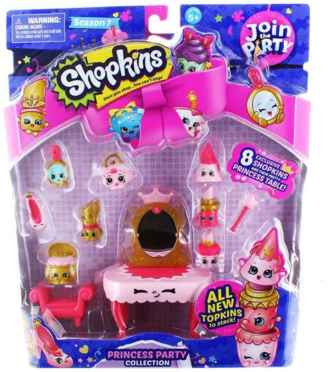 Shopkins S7 Join The Party Theme Pack Princess Party Collection