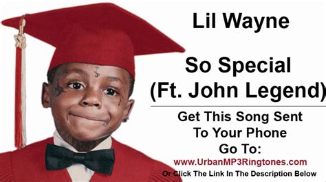 Lil Wayne So Special Ft John Legend Carter 4 Youtube