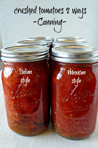 For example, the tomatoes were chopped, run through the steamer, sieve, or food mill while still raw and prior to heating. Canning 101: How to Can Food for Beginners (a Complete Guide)