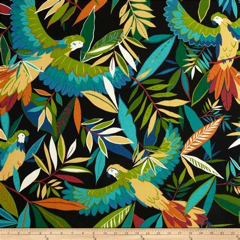 Tropical Birds Outdoor Fabric Richloom Outdoor Tucuman