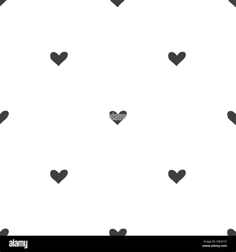 🔥 Free Download Valentines Seamless Pattern Design Simple Black And