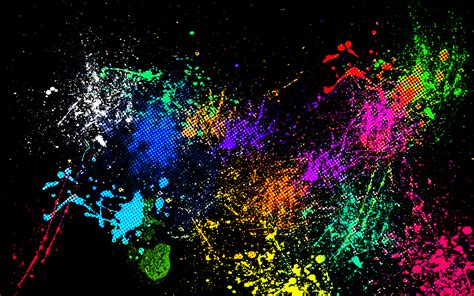 Splatter painting is a favorite action art activity for kids of all ages! paint: Paint Splatter Wallpaper Background