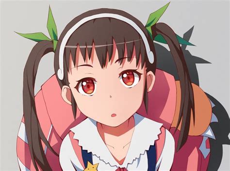 Mayoi Hachikuji Anime Game Art Art