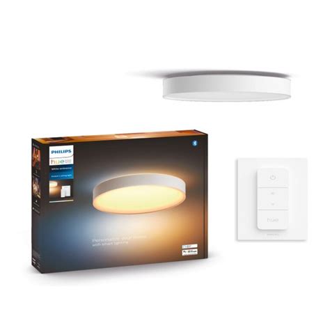Philips Hue Led White Ambiance Enrave L Ceiling Light 335w Hue