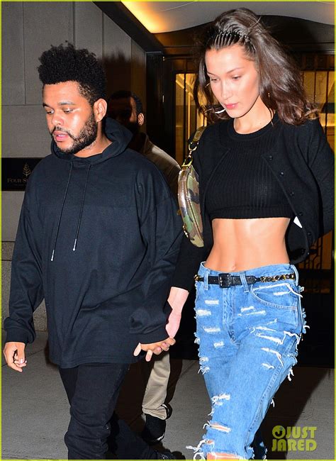 Bella Hadid And The Weeknd Couple Up For Date Night In Nyc Photo