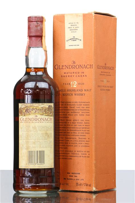 Glendronach 12 Years Old Sherry Cask 75cl Just Whisky Auctions