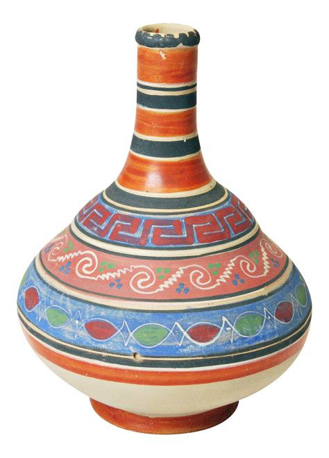 Vintage Native American Pottery Vase | Chairish