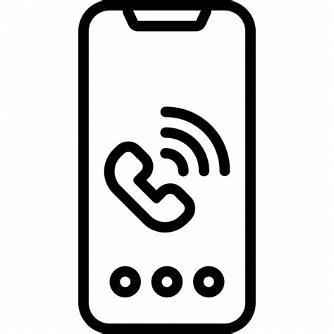 Call Communication Mobile Phone Receiver Speak Talk Icon