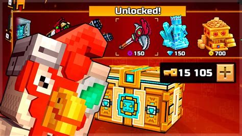 Spending 10 000 Keys On Super Chests Weapons Unlocked Pixel Gun 3d Youtube