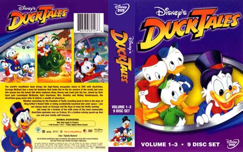 Ducktales Volume 1 3 9 Disc Set Dvd Covers And Labels Dvdcovercom