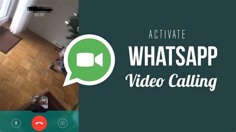 Activate Whatsapp Video Calling Feature How To Youtube