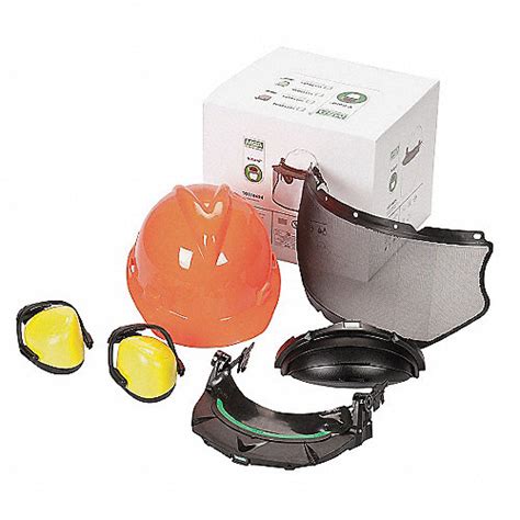 Msa Casco De Seguridad V Gard® Polietileno Clase E Naranja De Alta