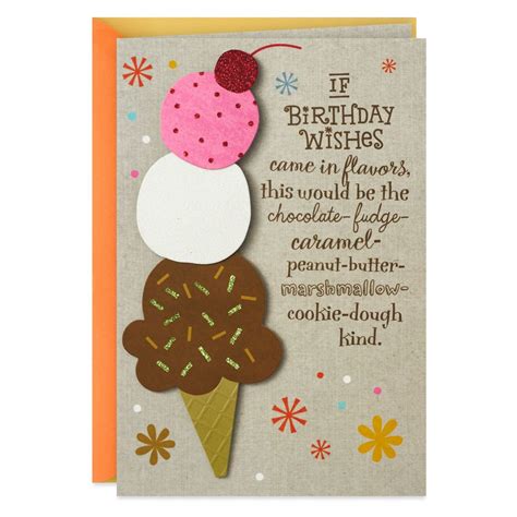 8 Awesome Hallmark Birthday Wishes In 2021 Handmade Birthday Cards