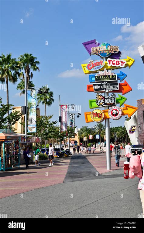 Universal Studios Theme Park Orlando Florida Stockfotografie Alamy